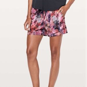 LULULEMON pink Spring Break Away Short